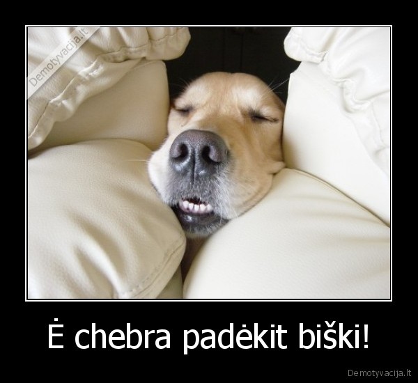 Ė chebra padėkit biški!