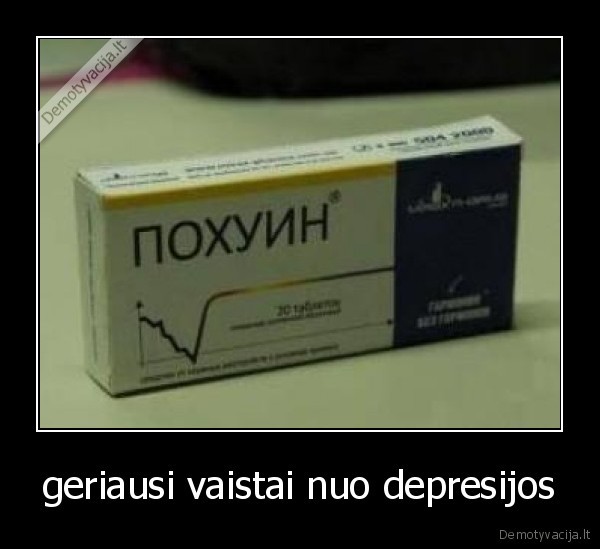 geriausi vaistai nuo depresijos