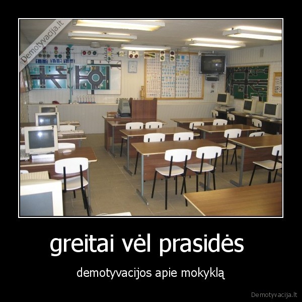 mokykla,demotyvacija