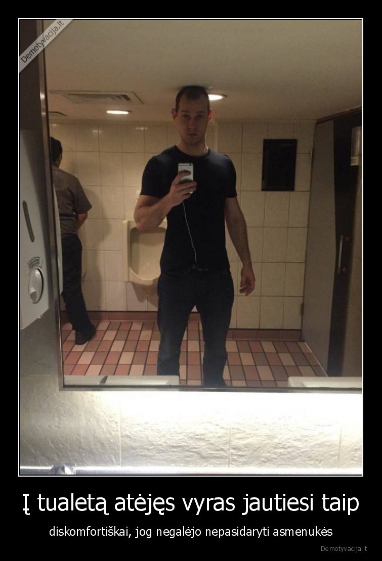 vyras,diskomfortas,tualetas,zemos, lubos,ugis,vyrai,asmenuke