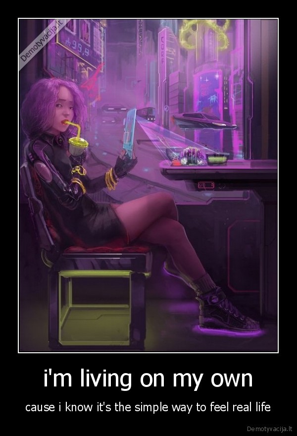 i'm living on my own