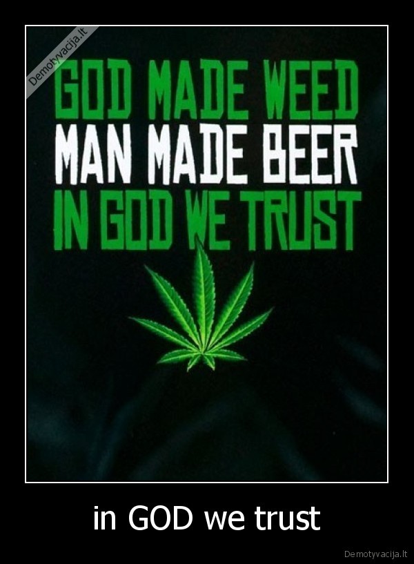 in GOD we trust