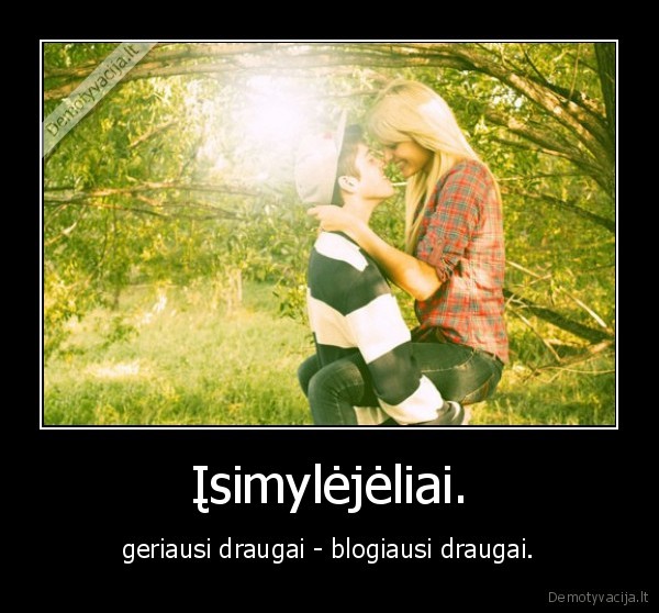 Įsimylėjėliai.