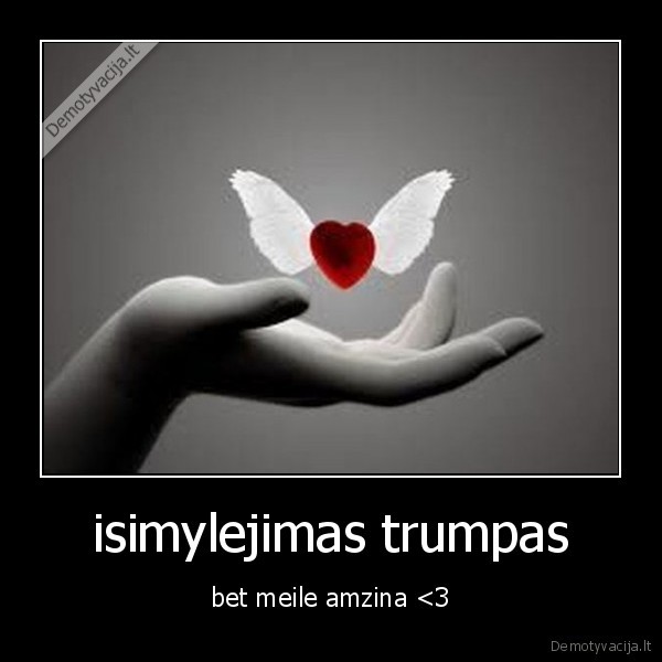 isimylejimas trumpas