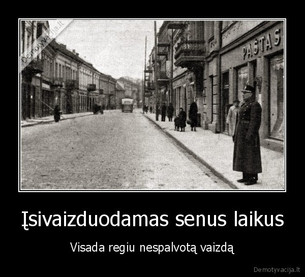 kauno, senamiestis,nespalvotas, vaizdas,senove