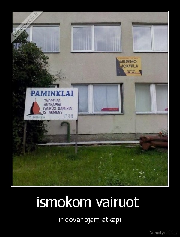 ismokom vairuot 