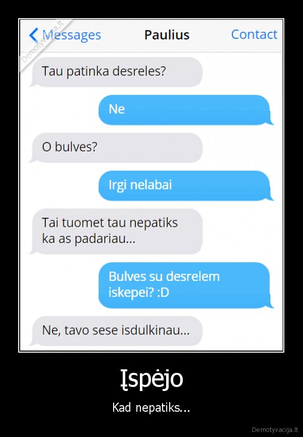 sese,sms, is, vaikino