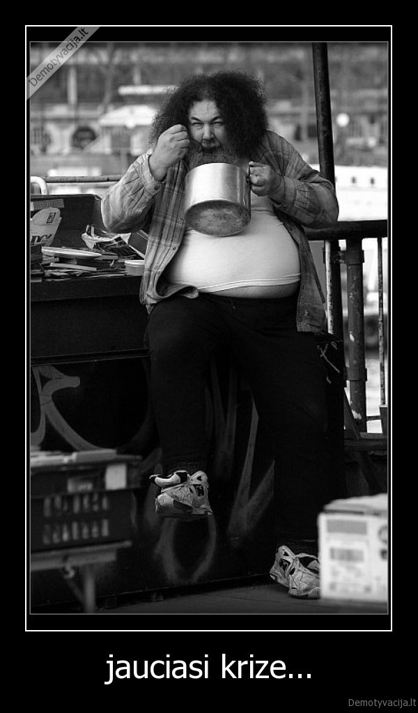 jauciasi krize...