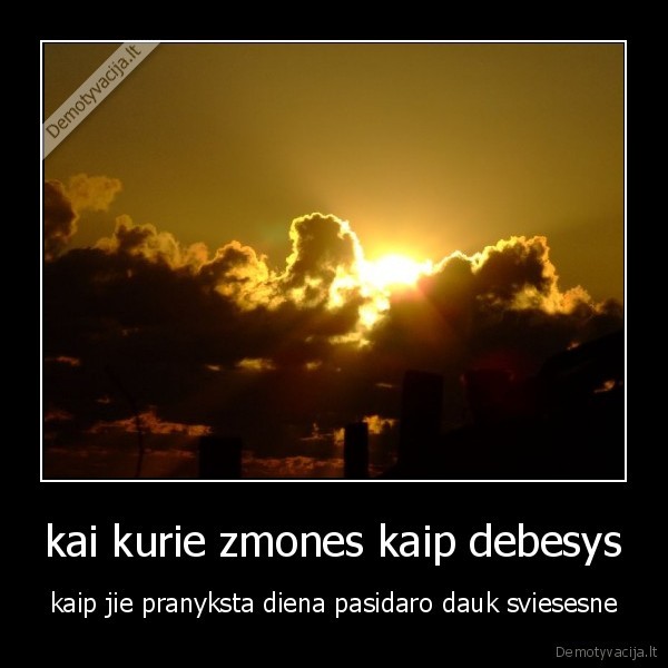kai kurie zmones kaip debesys