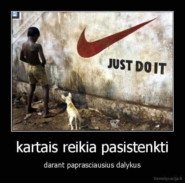 vaikas,pastangos,tiesiog