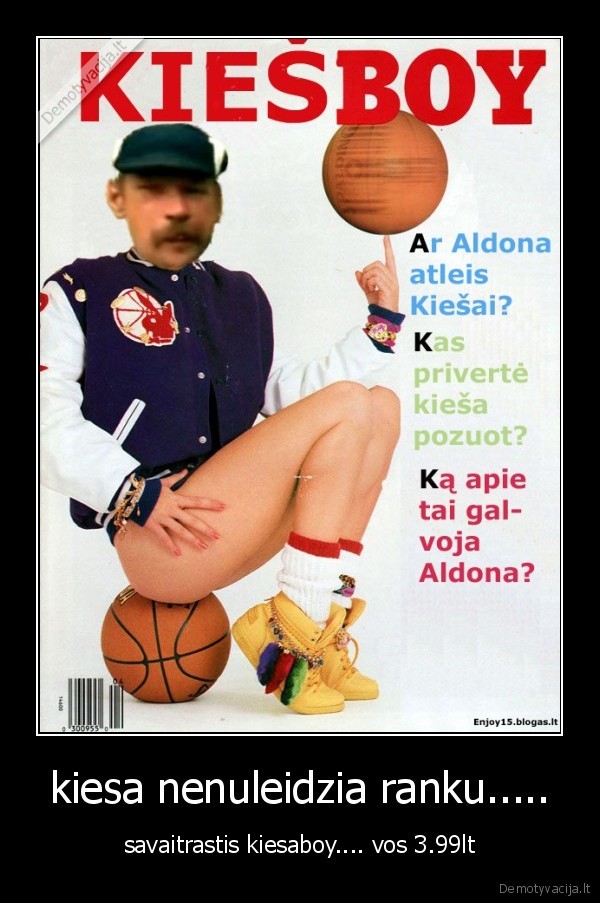 kiesa nenuleidzia ranku.....