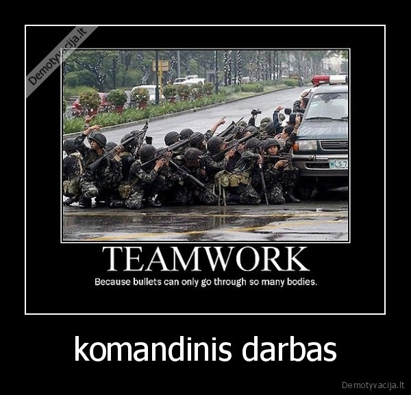komandinis darbas