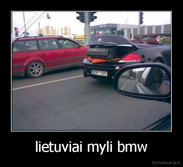 lietuviai myli bmw