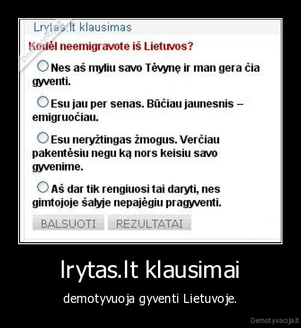 lrytas.lt klausimai