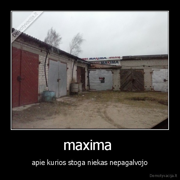 maxima,garazas,stogas