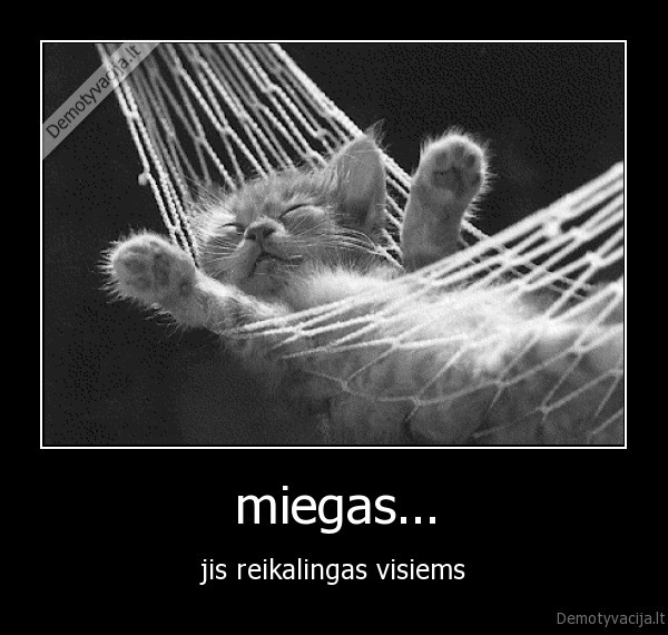 miegas...