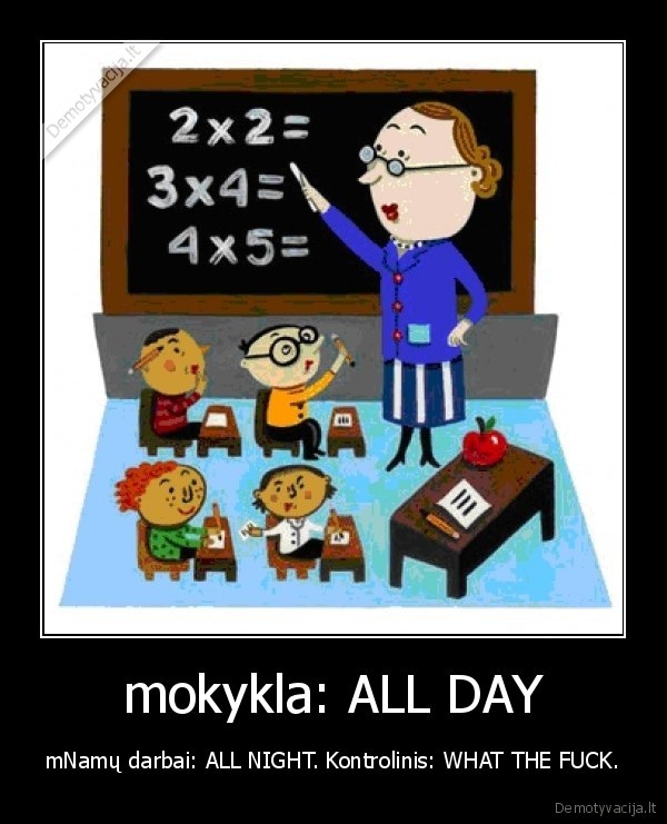 mokykla,kontrolinis,namu, darbai