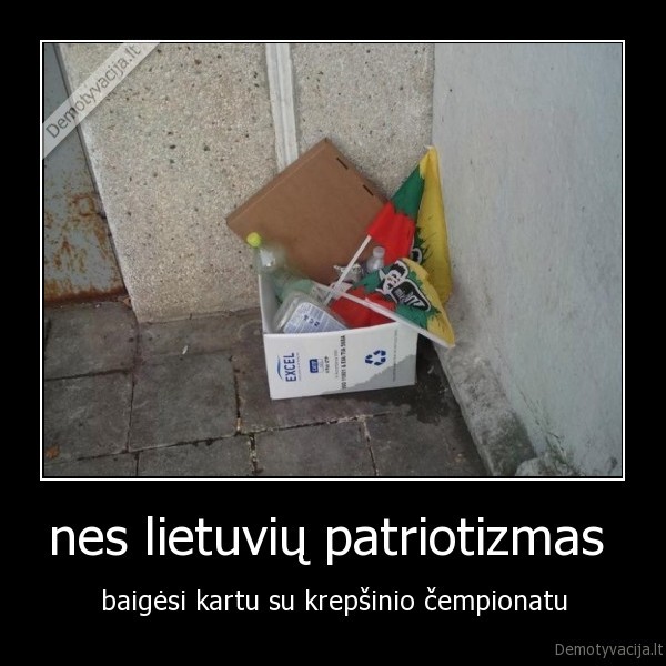 nes lietuvių patriotizmas 
