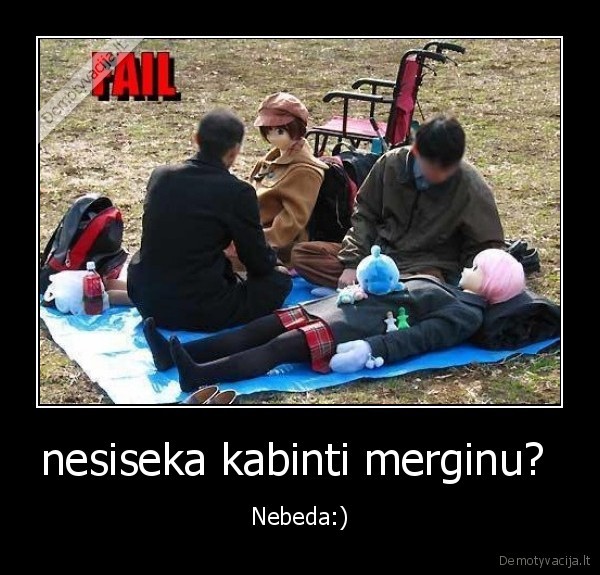 nesiseka kabinti merginu? 