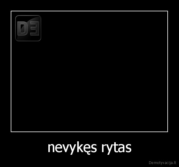nevykęs rytas