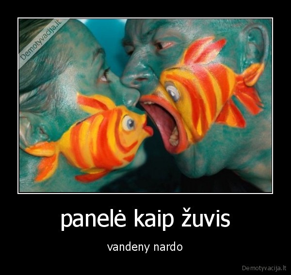 panelė kaip žuvis