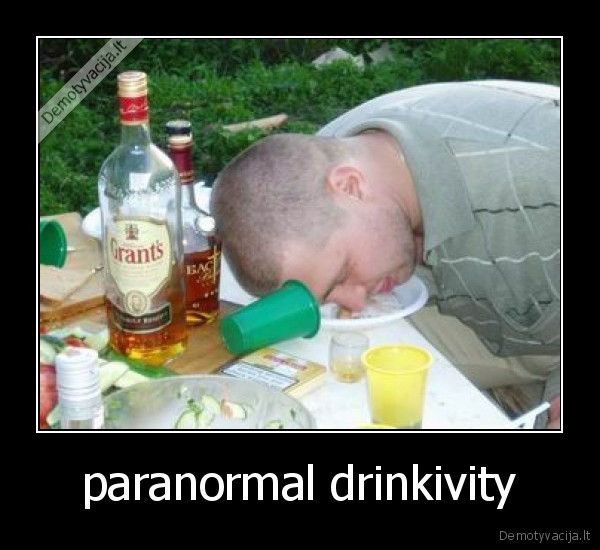 paranormal drinkivity