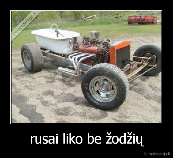 rusai liko be žodžių