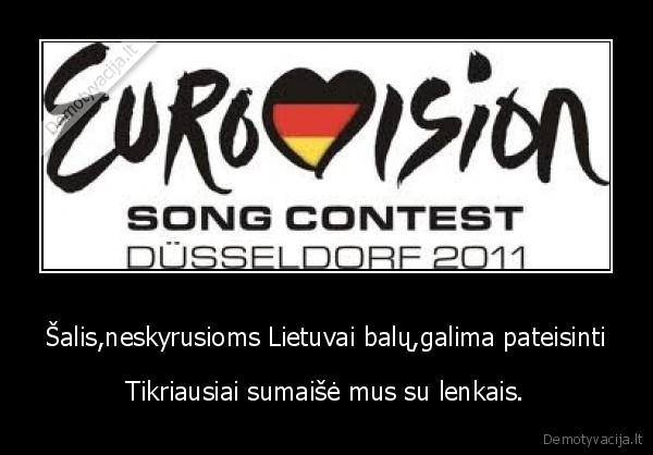 Šalis,neskyrusioms Lietuvai balų,galima pateisinti