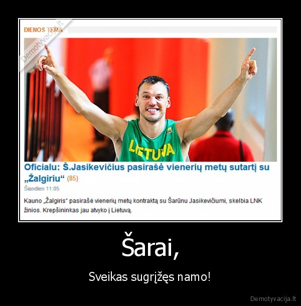 sarunas, jasikevicius,zalgiris