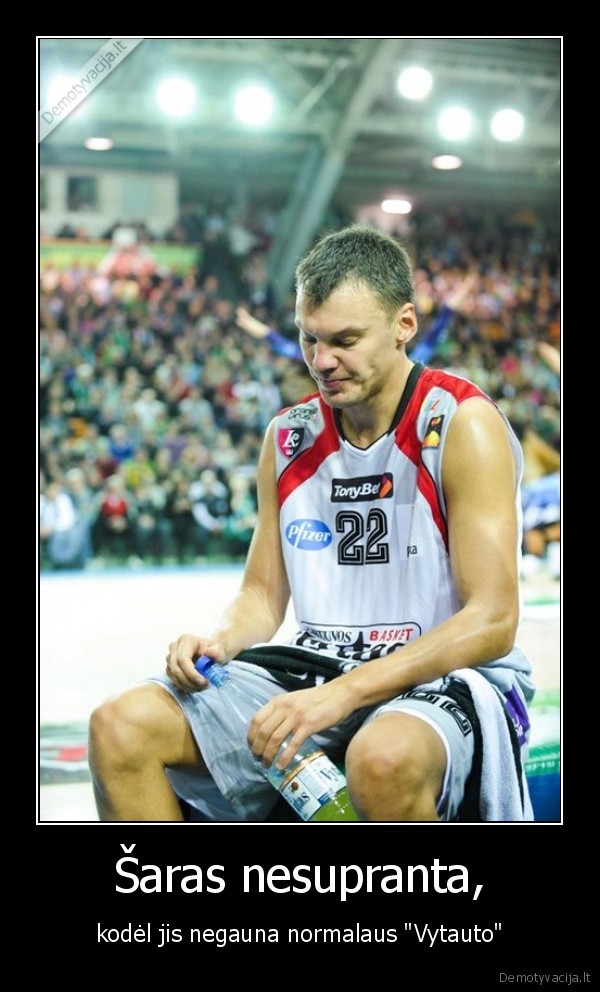 Šaras nesupranta,