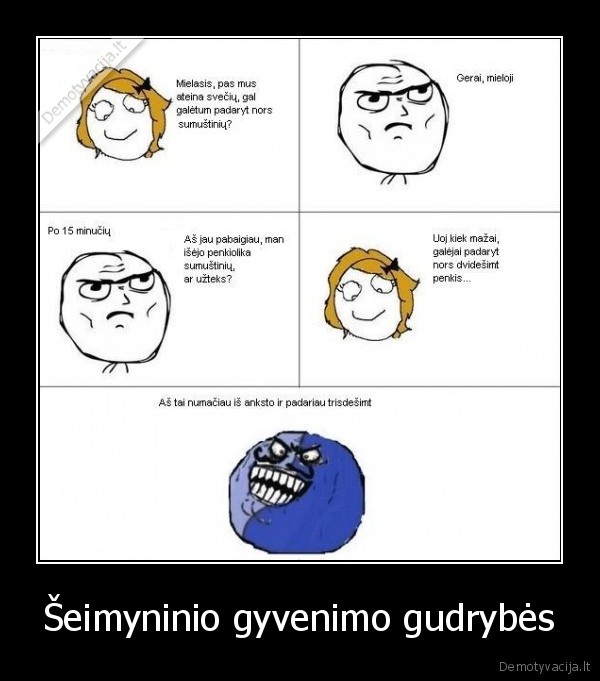 Šeimyninio gyvenimo gudrybės