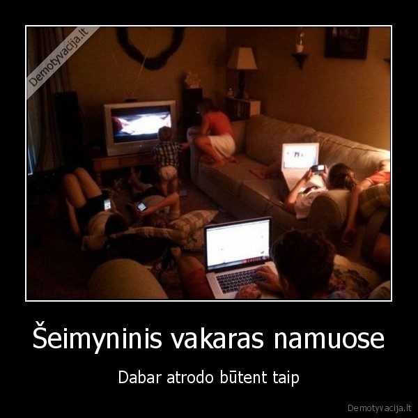 Šeimyninis vakaras namuose