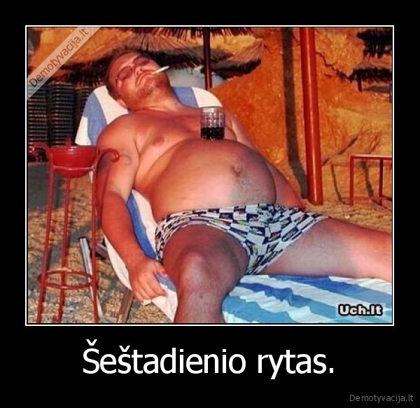 Šeštadienio rytas.