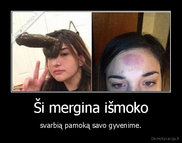 mergina,pamoka,dildo