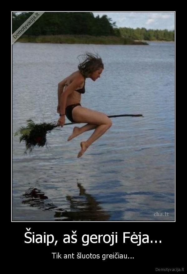 sluota,feja,ragana,skristi,raganaite