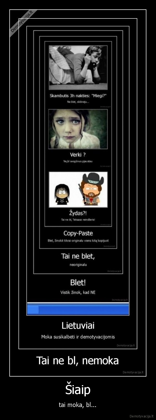 demotyvacijos, valgo, kubiliu,nes, jis, neskanus, fuuu