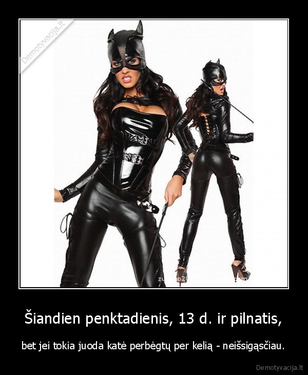 juoda, kate,pilnatis,mergina,penktadienis