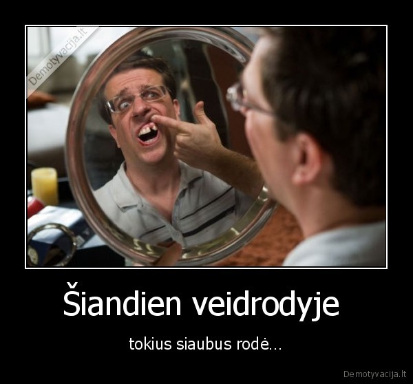 siaubas,veidrodis