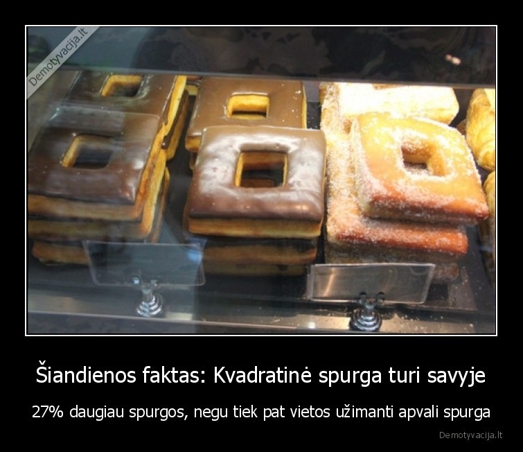 spurga,apvali,kvadratine