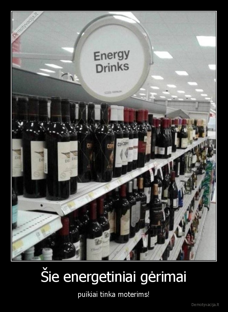 energetiniai, gerimai,fail,parduotuveje,uzrasai,moterims