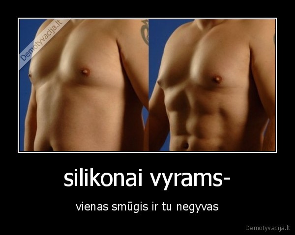 silikonai vyrams-