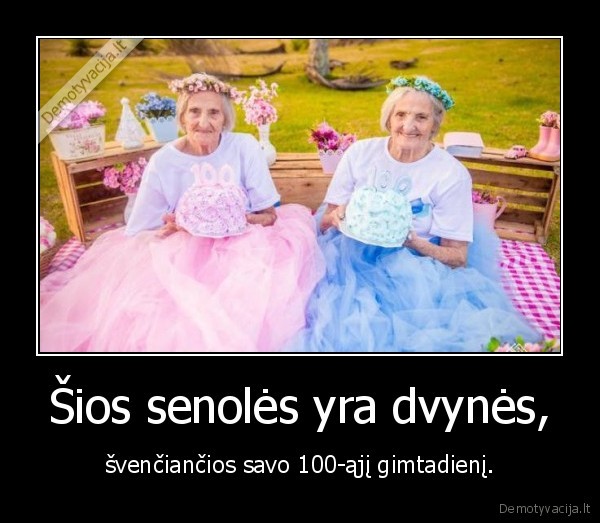 senoles,dvynes,gimtadienis