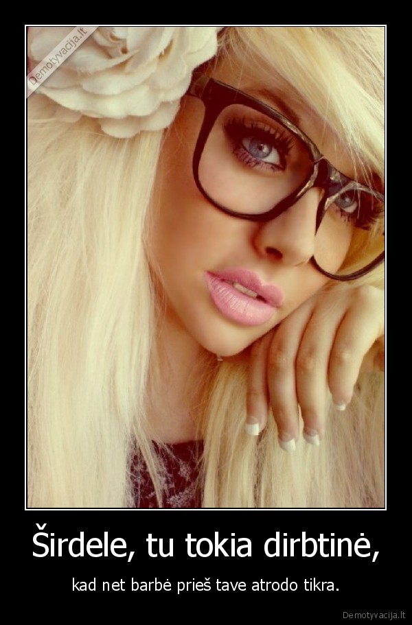 Širdele, tu tokia dirbtinė,