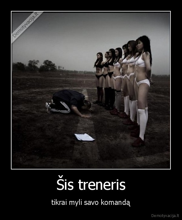 treneris, futbolas, merginos, grozis