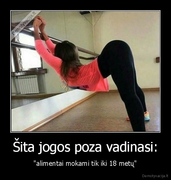 joga,poza,alimentai