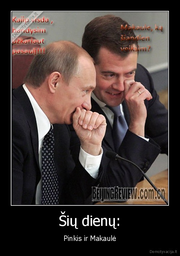 putinas,medvedevas,pinky,the, brain,russia,ukriane