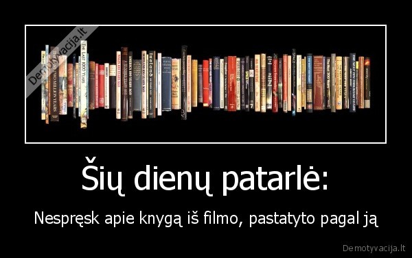 knygos,filmai