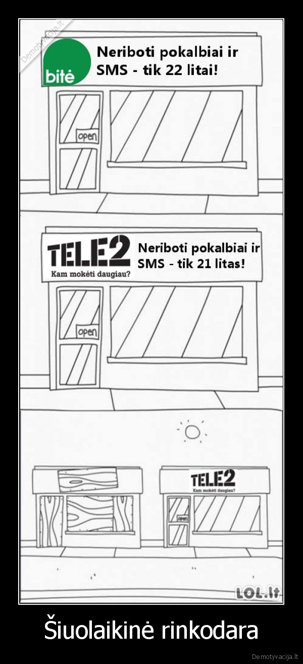 tele, 2,bite,rinkdara,reklamos