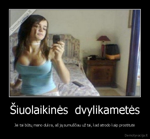 Šiuolaikinės  dvylikametės