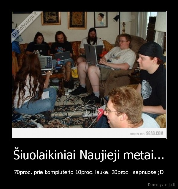 Šiuolaikiniai Naujieji metai...